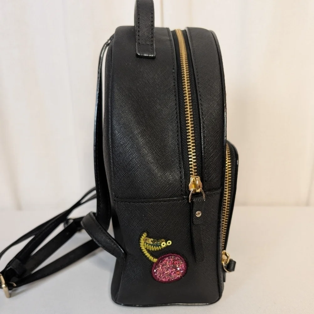 Kate Spade New York Run Wild Leopard Tomi Backpack Meow EUC